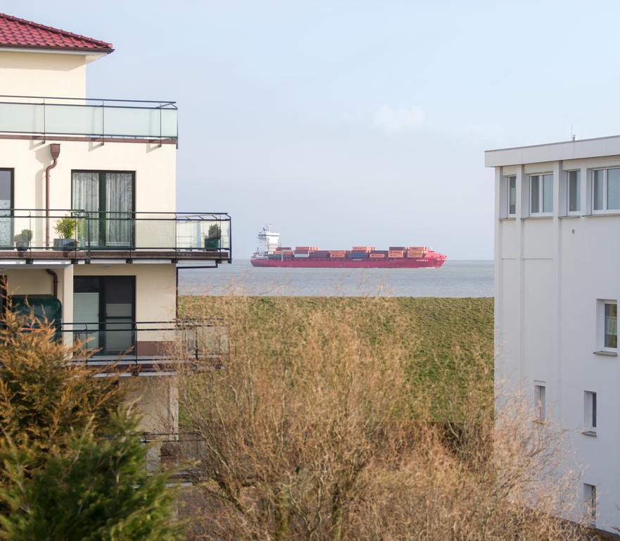 Ferienwohnung Grimmershörnbucht Pallentin Cuxhaven Exterior foto